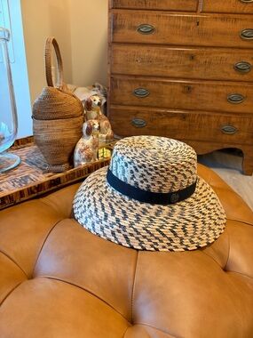Vintage Tula Straw Sun Hat